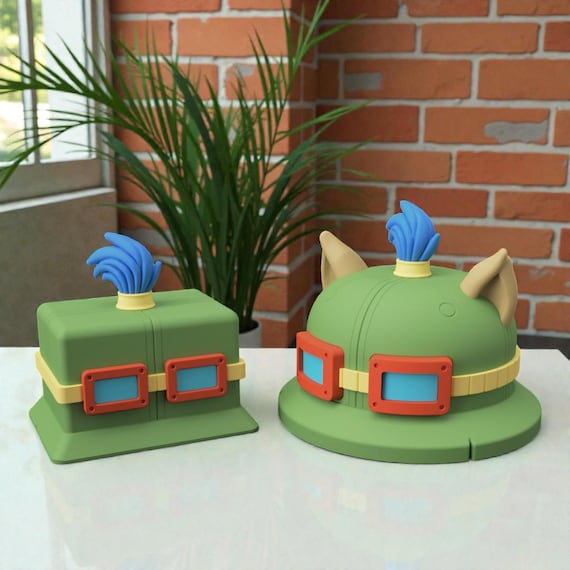 Scout Hat–Inspired Deckbox – 3D Printed Magnetic TCG Card Storage