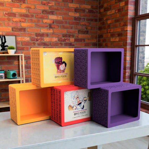 Pirate Relic-Inspired 3D Printed Booster Box Case | Stackable Display Storage (Multiple Variants)