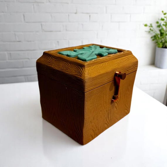 Shire-Inspired Commander Deck Box | Fantasy Herb Garden Design | TCG Storage - Fantasy Garden Deck Box | Inspired by a Loyal Gardener Hero