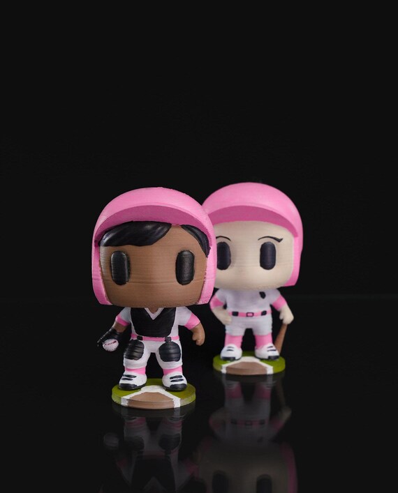 Custom Baseball Rookie of The Year Dolls - Customizable Baseball Rookie Avatar - 3D Printed Personalized Sports Figure
