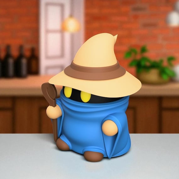 Black Mage Inspired Deck Box: TCG Card & Dice Storage