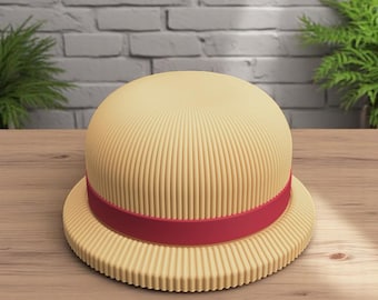 Anime Straw Hat Deck Box: 3D Printed MTG Card Storage