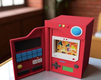 Card Deck Box – TCG Display with Dice Storage