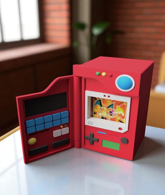 Collector’s Premium Card Deck Box – Display Window & Dice Compartment, Perfect for TCG - Trading Cards