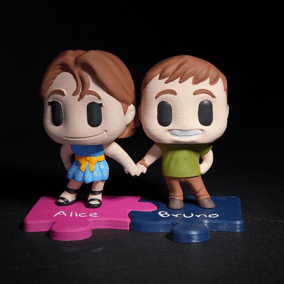 Custom Avatar - Custom 3D Printed Avatar – Personalized Figurine Based on Your Photo – Unique Gift