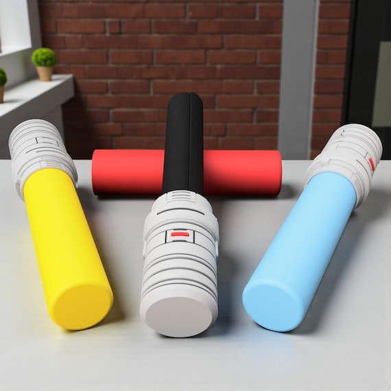 Mecha Beam-Inspired Mat Storage: 3D Printed Sci-Fi Playmat Holder for TCG & Gaming Mat