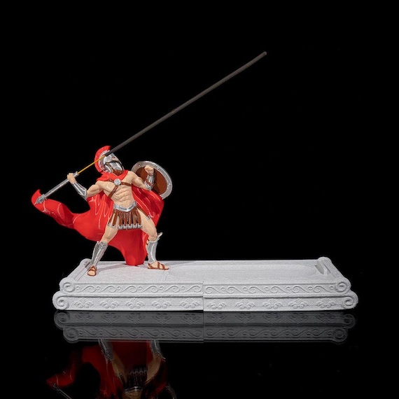 Warrior Incense Holder - Warrior Incense Burner - 3D Printed Viking Samurai Statue for Home - Meditation