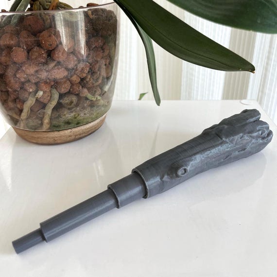 Retractable Wizard Wand – Collapsible Magic Wand – Cosplay Prop – 3D Printed Collectible Gift