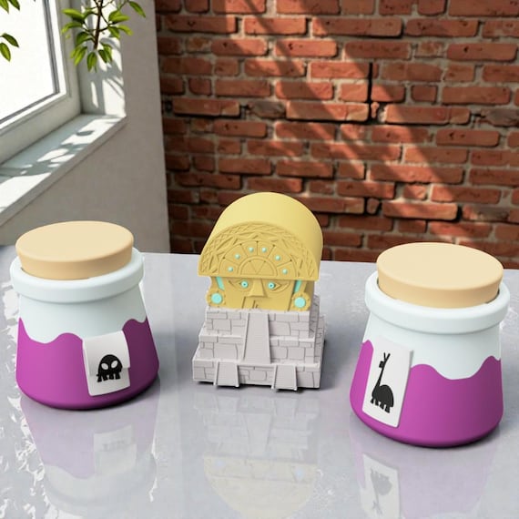 Imperial Potion & Palace–Inspired Deckbox – 3D Printed Magnetic TCG Storage