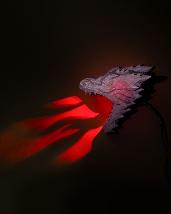 Dragon Night Lighting Wall Decor & Light Wall Art