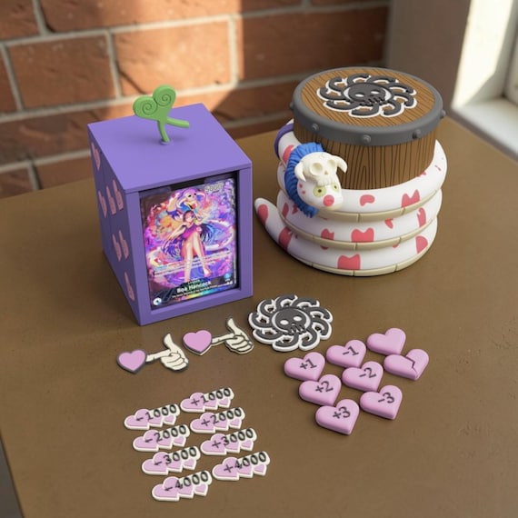 Serpent Empress Deck Box Set – Fantasy Snake & Love Fruit TCG Card Storage (Two Designs)