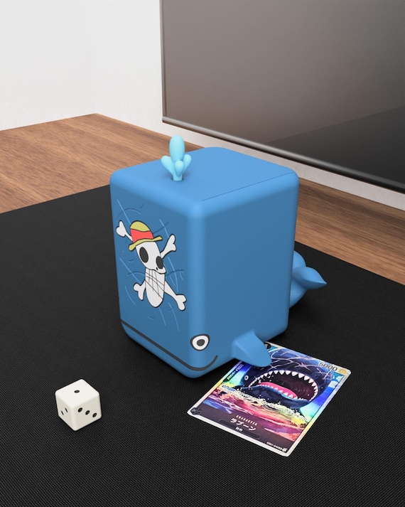 Laboon-Inspired Commander Deck Box – Whale-Sized Protection for Your Legendary TCG Decks - Anime Deck Box - Anime Style MTG Commander