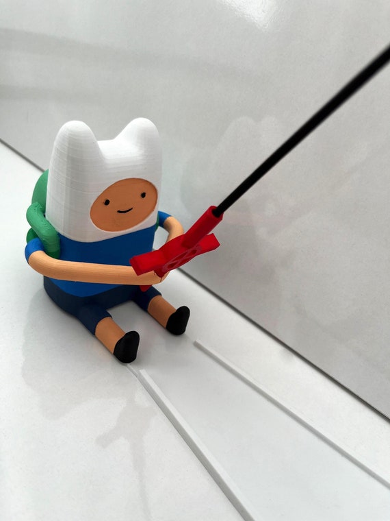 Finn Incense Holder – 3D Printed Cartoon Hero Figurine Incense Holder – Fun & Colorful Design for Relaxation – Aromatherapy – Cartoon