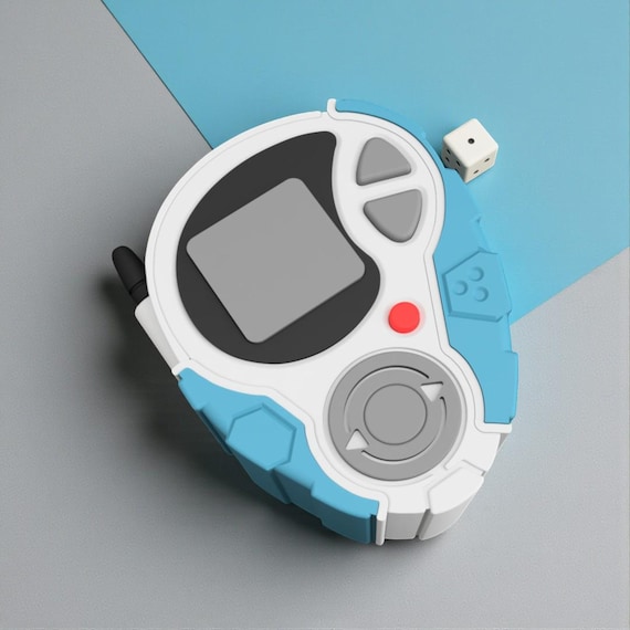 Digital Adventure-Inspired 3D Printed Deck Box: Retro Device-Style Magnetic TCG Storage