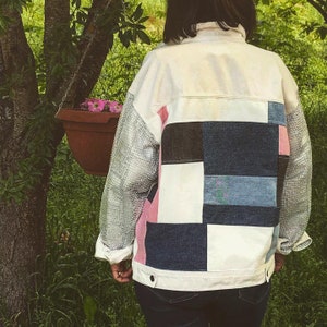 Veste en Jean customisée