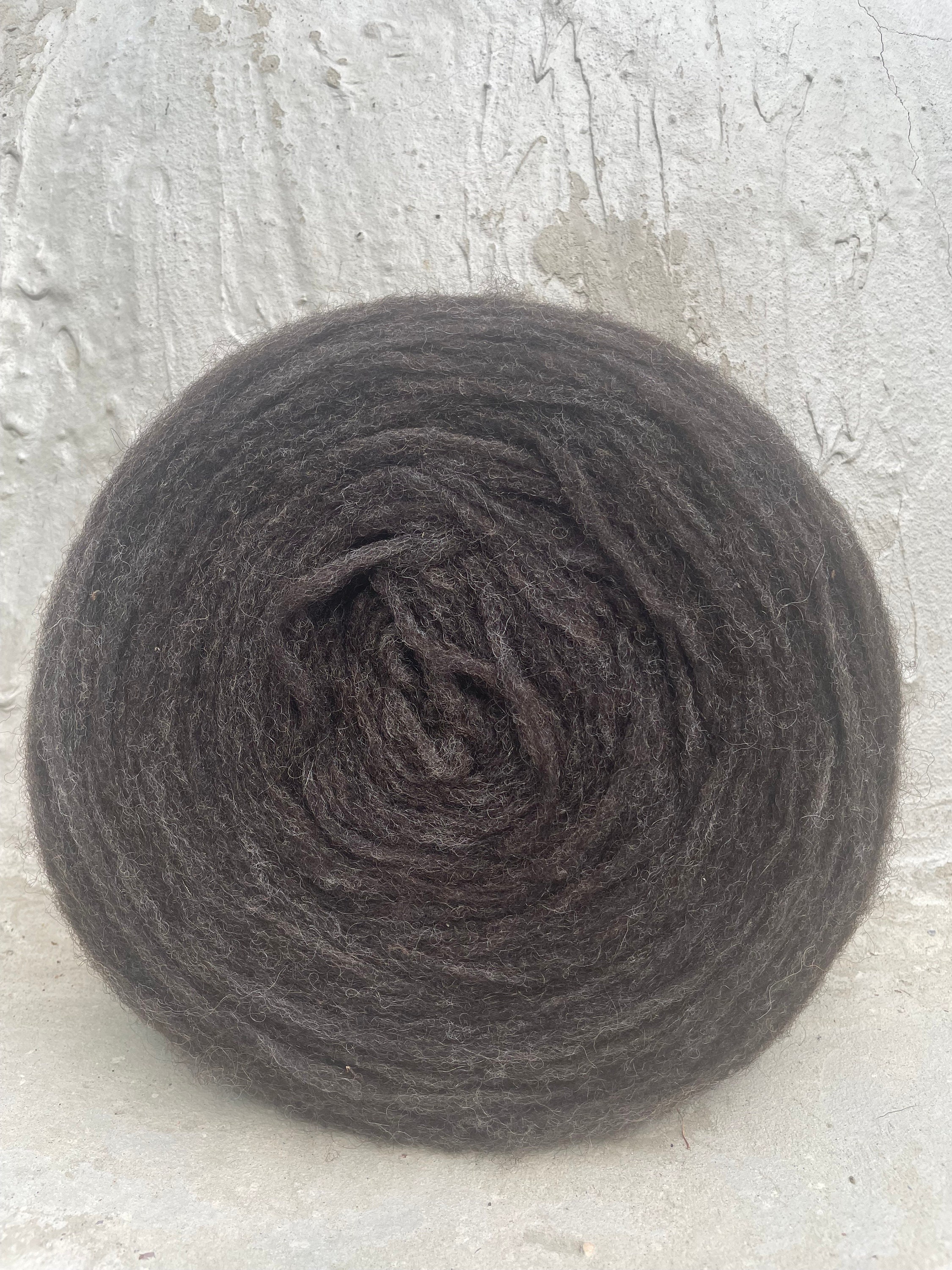 Dundaga Natural Brown Pencil Roving, Unspun Wool 2-ply, RY16_2 - Etsy ...