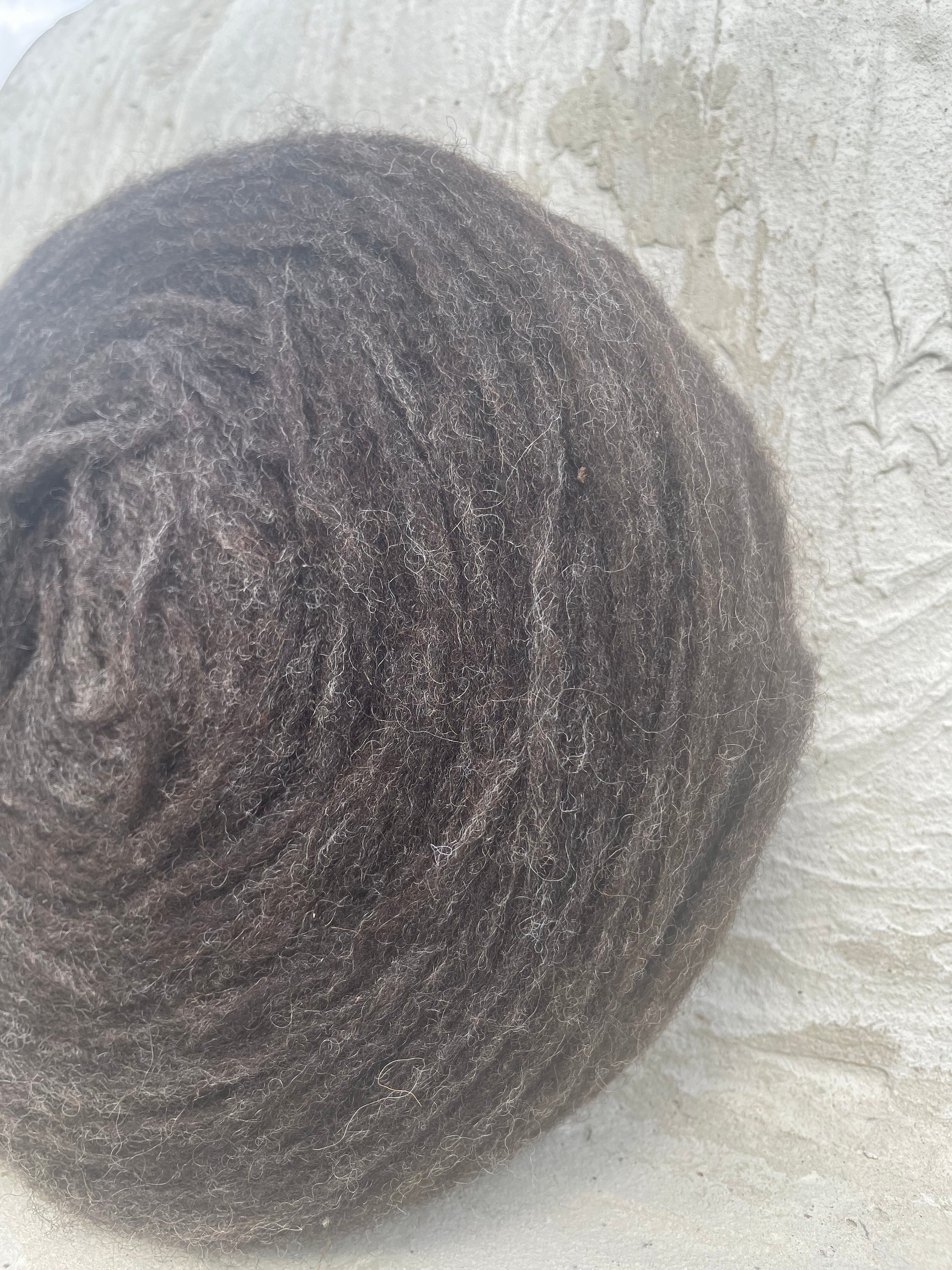 Dundaga Natural Brown Pencil Roving, Unspun Wool 2-ply, RY16_2 - Etsy ...