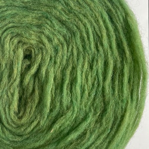 mèche crayon Dundaga, laine non filée 2 fils, vert intense, RY10_2