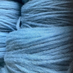 Dundaga Pencil Roving, Lana non filata a 2 capi, Azzurro cielo, RY8_2
