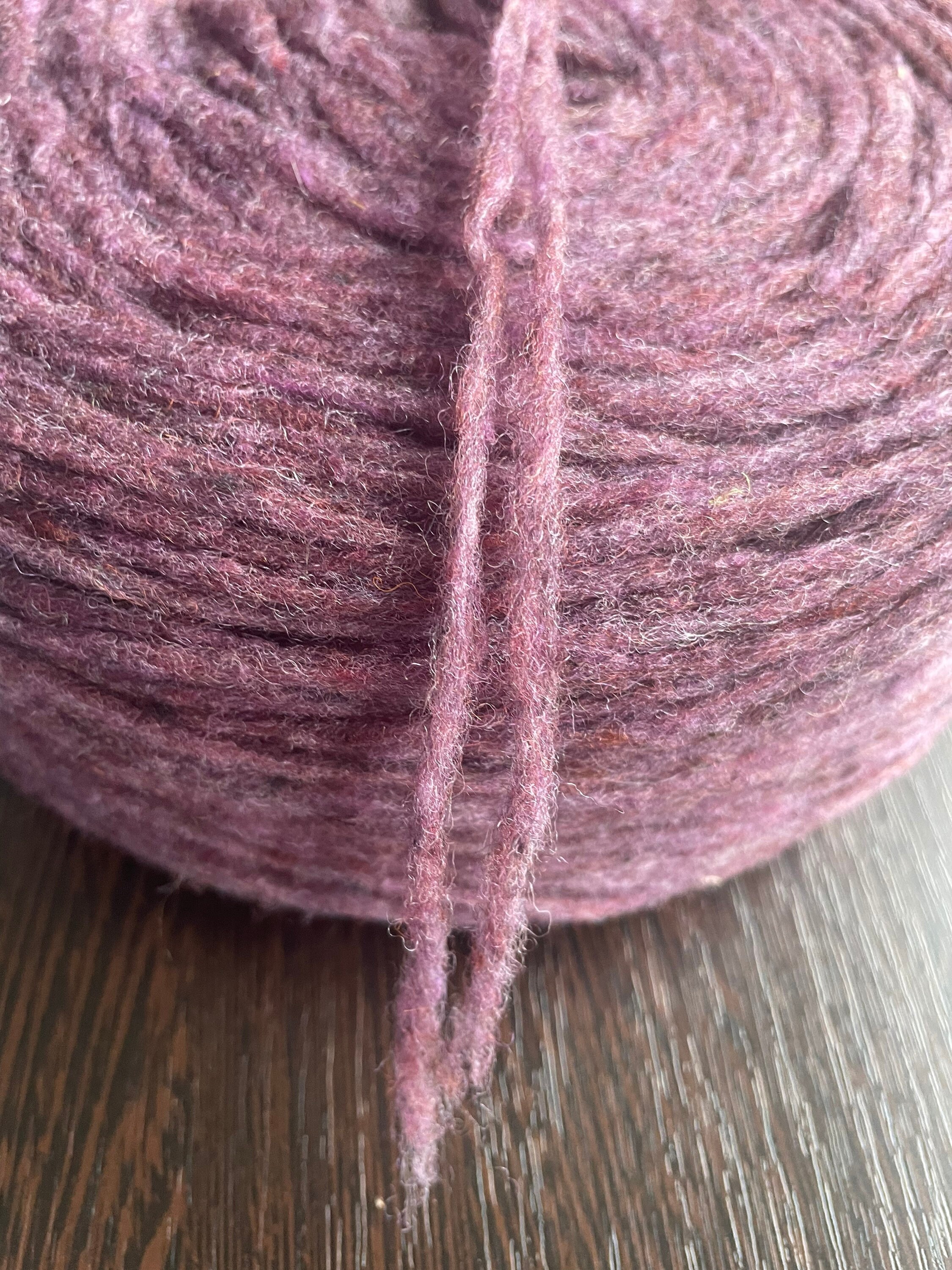 Dundaga Pencil Roving, Unspun Wool 2-ply, Intense Purple, RY7_2 - Etsy ...