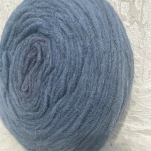 Dundaga Pencil Roving, Lana non filata a 2 capi, Grigio Blu, RY11_2