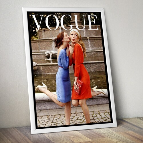 Blair Y Serena Poster Gossip Girl Blair Waldorf Gossip Etsy