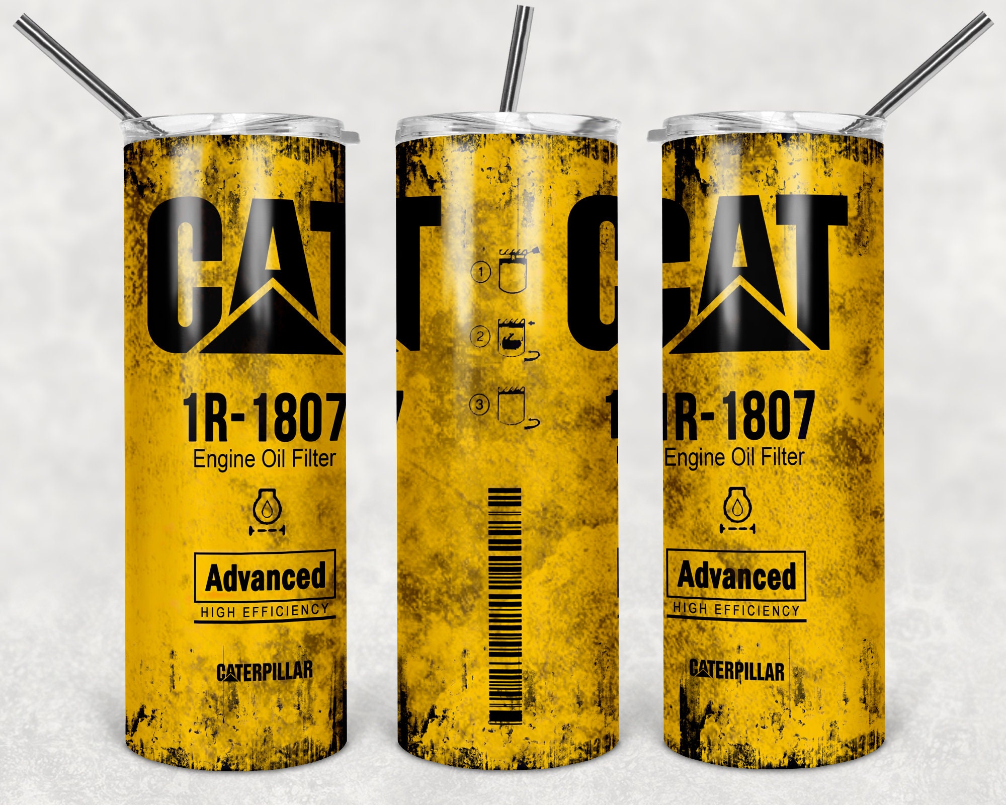 Cat Filter / Cummins Filter Sublimation Tumbler Etsy Australia