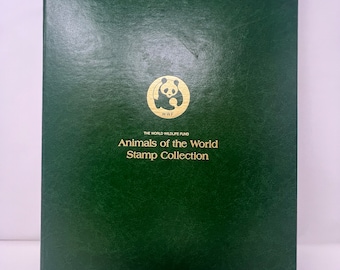 Franklin Philatelic WWF World Wildlife Fund Animals of the World Stamp Coll 1980