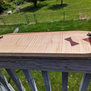 Wood Cheese & Charcuterie Board and Serving Tray - Handmade and Multi-Wood