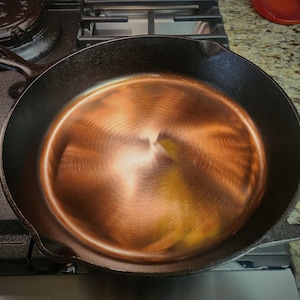 Lodge 12 inch Smooth - Inside bottom only; Cast Iron Skillet (made in the USA); Smooth Cast Iron Skillet; Gift