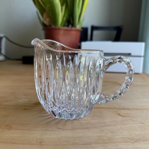 Vintage Princess House Royal Highlights Creamer Glass