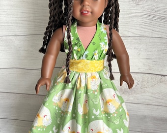 Farm Inspired Sundress for 18" Doll
