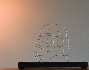 One Line Art Stormtrooper, Star Wars