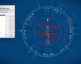Elenco degli asteroidi dell'amore astrologico - Strumento per il tema natale del fuoco solare (download digitale)