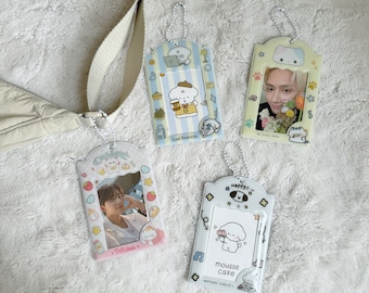 Kawaii Photocard Holder: Cartoon Card Sleeve, Kpop Idol Photo Protector