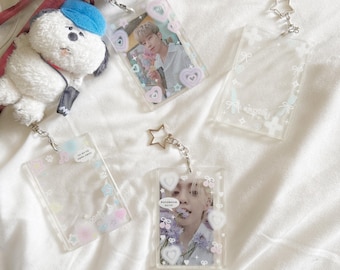 Cute Acrylic Photocard Holder