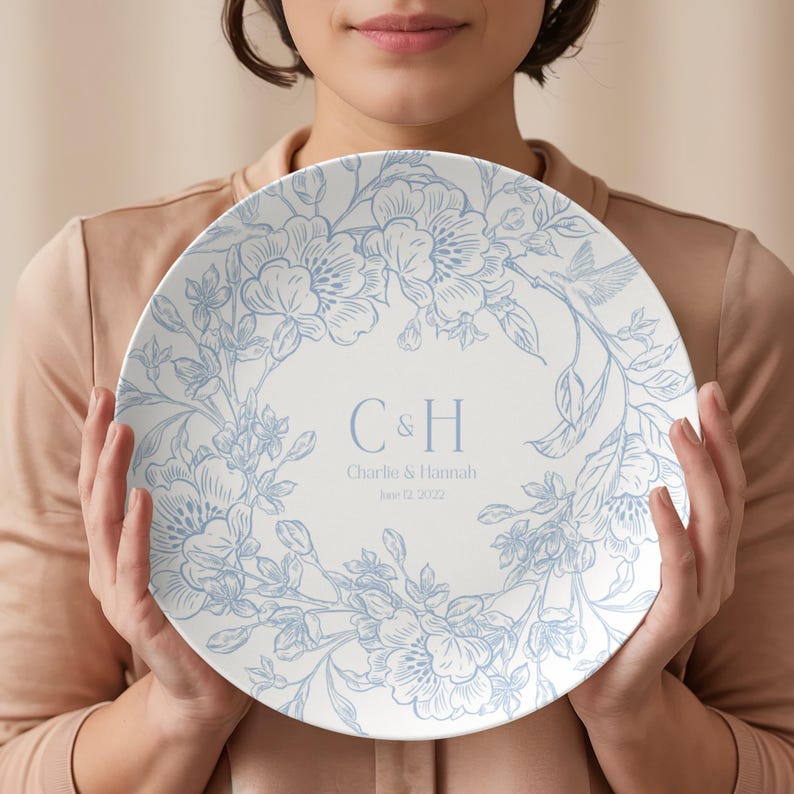 Custom Wedding Cake Plate