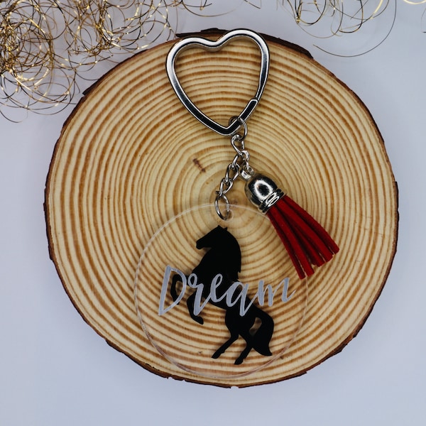 Horse Keychain Etsy