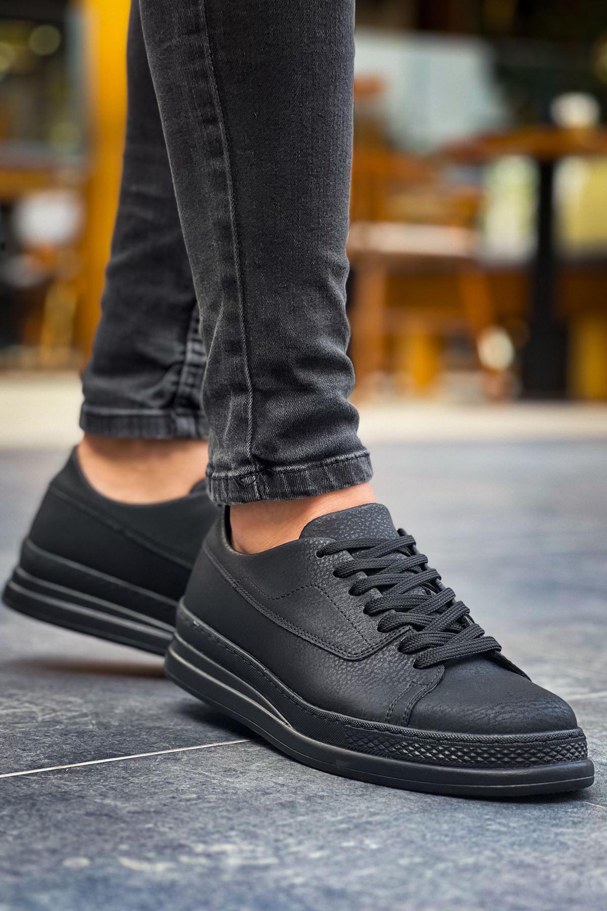 chekich-black-unisex-sneakers-eco-leather-comfortable-etsy
