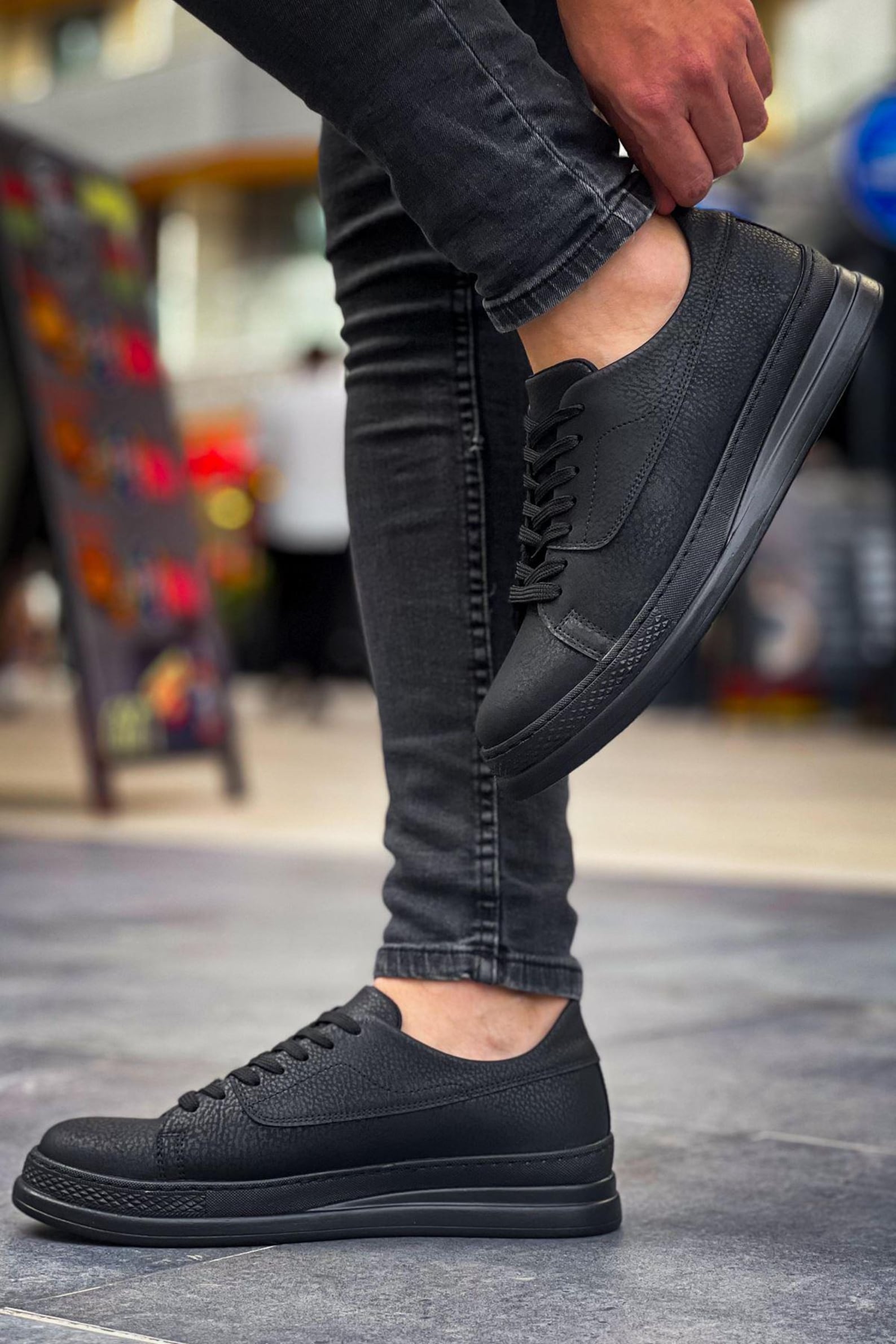 Checkich Chekich Black Unisex Sneakers, Eco Leather, Comfortable - Etsy