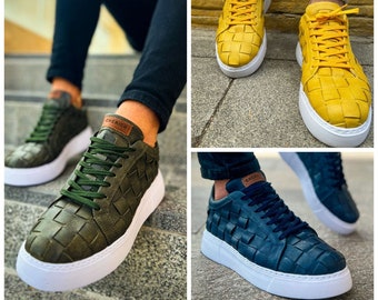 Men’s Sneakers | Unisex shoes | Casual Sneakers | Comfortable Sneakers | Eco Leather Sneakers |personalized gifts for men Fashion Sneakers
