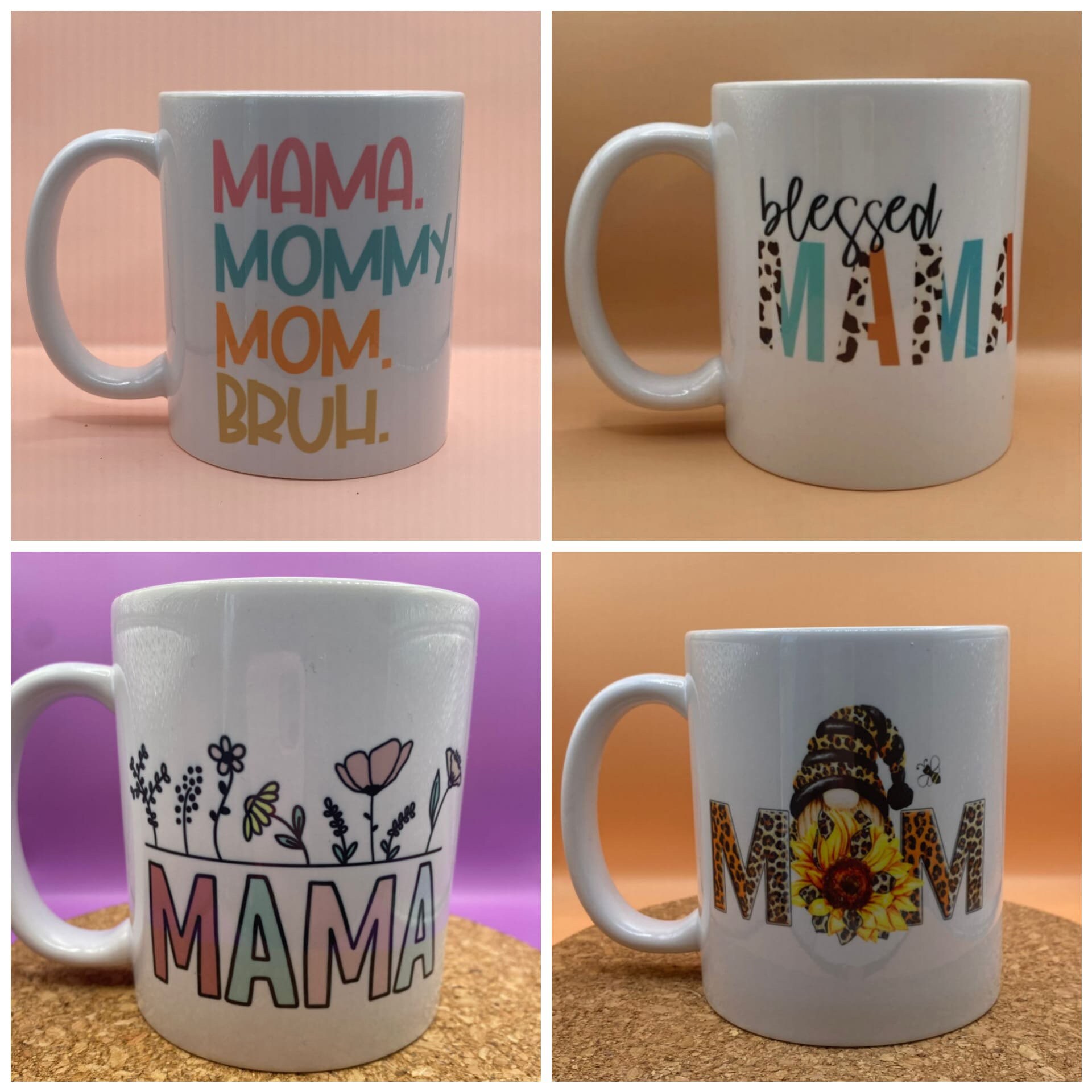 maman•*¨*•.¸♬︎ Mom Mama Mommy Bruh Gnome Mug, 11 Oz - Etsy