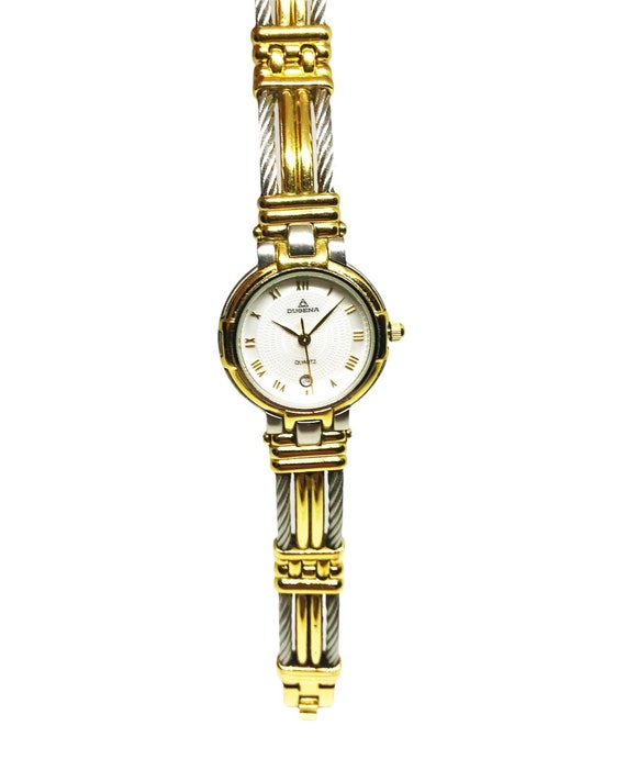 Dugena Women Vintage Quartz Wrist Watch Gold Tone Plated With Etsy Sweden
