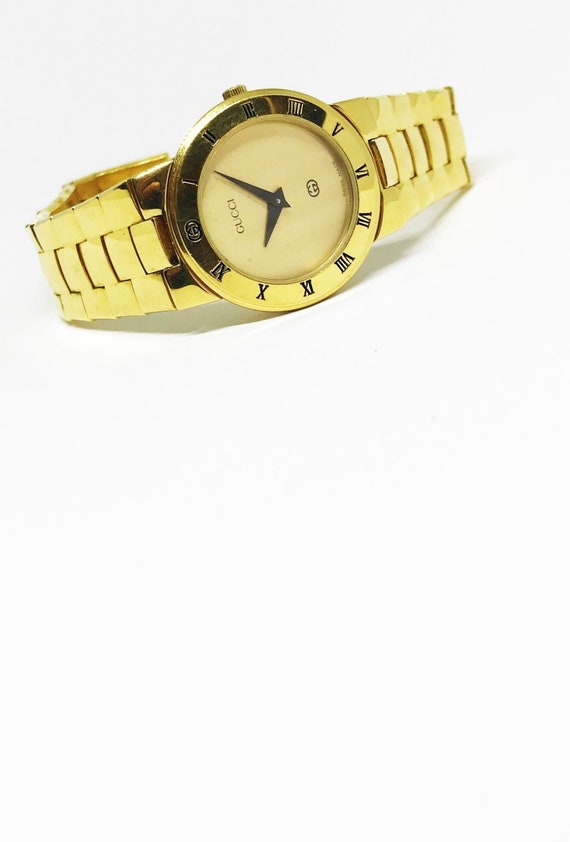 GUCCI 3300 L Ladies Wrist Watch Time 