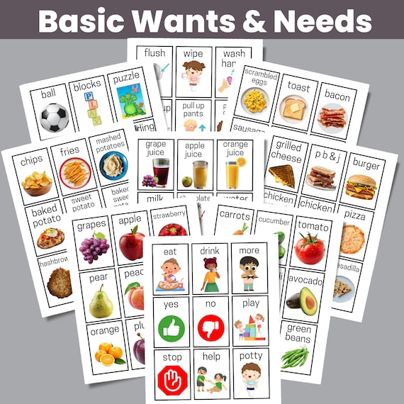 Hungry Pec Printable Pecs Social Picture Exchange Communication System