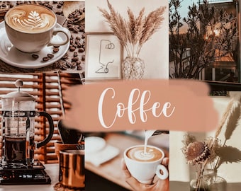 Ajustes preestablecidos de Lightroom móvil, AMANTES DEL CAFÉ, Comida, Estilo de interior de moda, Ajustes preestablecidos de Lightroom de diseño, Bloggers, Influencers, TiKtok