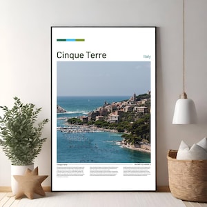 Cinque Terre Travel Wall Art, World Travel Prints, Digital Art, Aesthetic Room Decor Cities, Posters Landscape Prints, Travel Prints