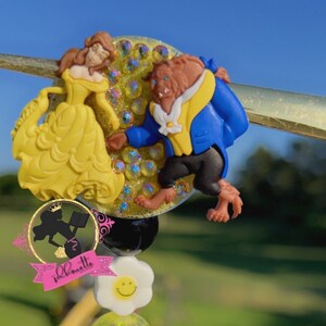 Beauty and The Beast Bling Badge Reel: Nurse/Teacher ID Holder