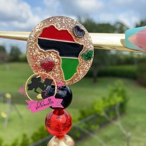 Bobine de badge, cadeau médical, cadeau d'un collègue, porte-carte d'identité, carte d'identité personnalisée, badge d'enseignant, carte d'identité de travail, carte d'identité d'école, je suis l'Afrique, je suis belle rétractable