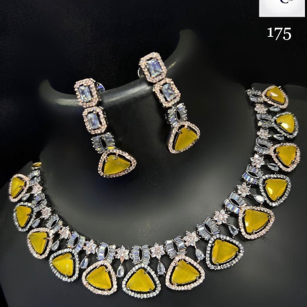 Yellow Indian jewellery